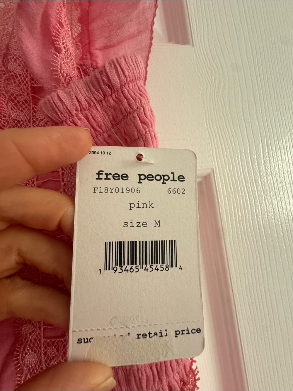 Free People Pink Ruffle-Strap Mini Dress - Picture 8 of 8